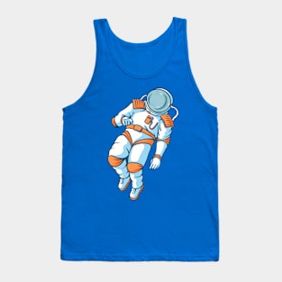 Spaceman with Stars Tank Top